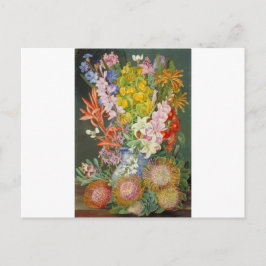 Blume blüht die Liebe des Friedens Inspiration Postkarte