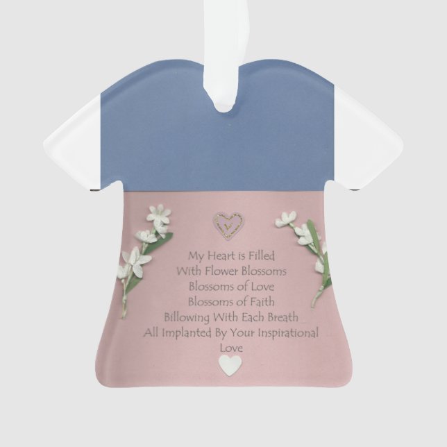 Blume blüht ornament (Vorderseite)