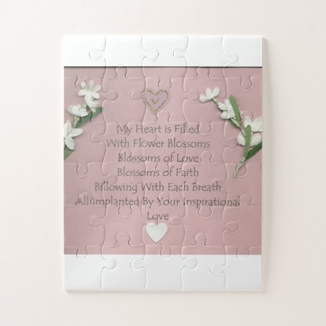 Blume blüht puzzle (Vertikal)