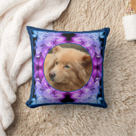 Blume blüht Tinten erstellen Sie Ihr eigenes Foto Kissen