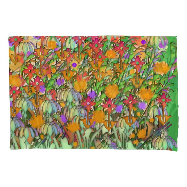 Blume Blume Blume Standard Kissenbezug (Vorderseite)