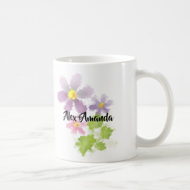 Blume Blume Mosaik 2 Kaffeetasse (Rechts)
