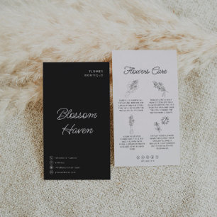 Blume Blume reduzieren Pflege Hang Tag Florist Car
