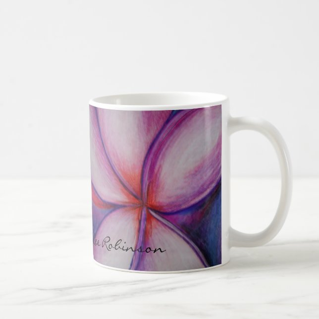 Blume, Blume, vorbei: Stephanie-Lee Robinson Tasse (Rechts)