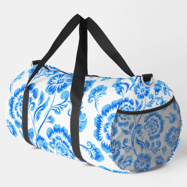 Blume Blumen Duffle Bag (Rechte Ecke)