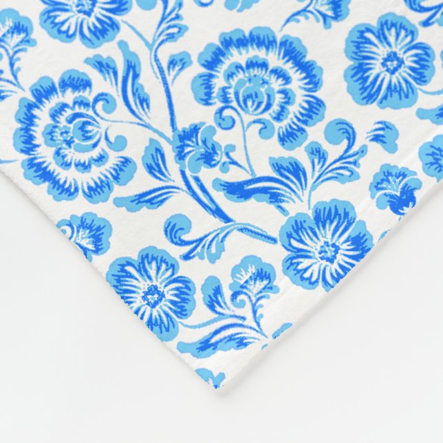 Blume Blumen Fleecedecke (Ecke)