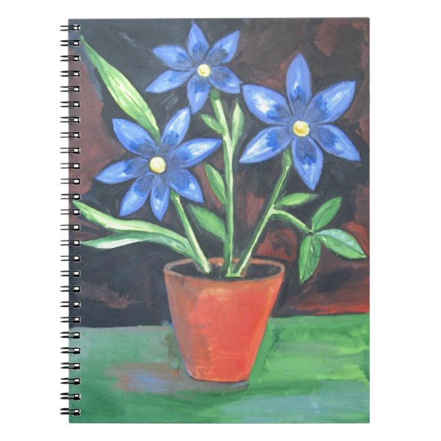 Blume Blumen Notizblock (Vorderseite)