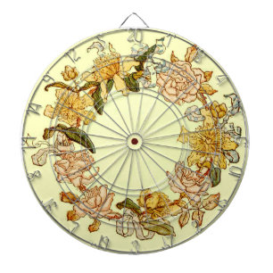 Blume Blumenkraut Rosa Blume Kunst Dartscheibe