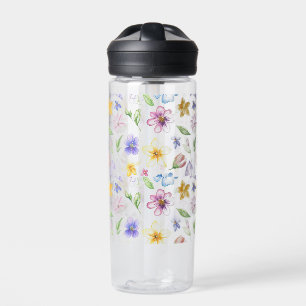 Blume Blumenmuster Sublimierung-95651 Trinkflasche