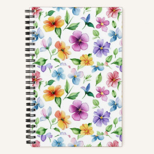 Blume Blumenmuster Sublimierung-95652 Notizbuch