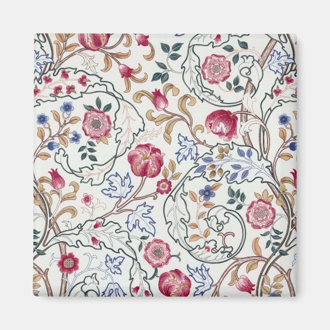 Blume, Blumenmuster, William Morris Magnet (Vorne)