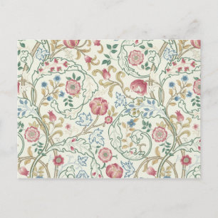 Blume, Blumenmuster, William Morris Postkarte