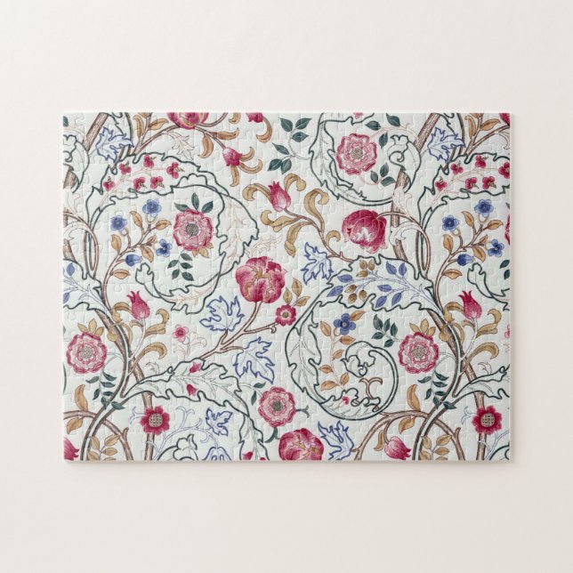 Blume, Blumenmuster, William Morris Puzzle (Horizontal)