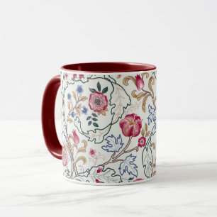 Blume, Blumenmuster, William Morris Tasse