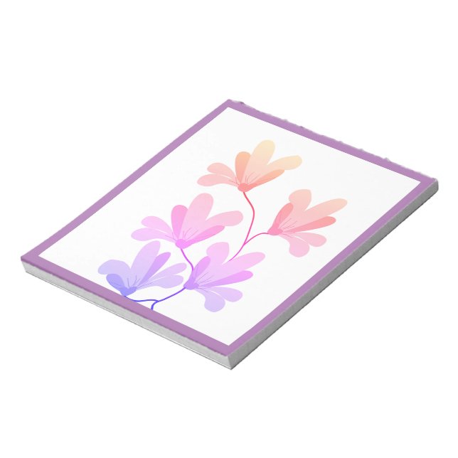 Blume Blumenstrauß Boutique Notizblock grüßen neue (Rotiert)