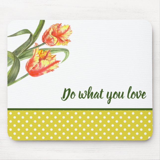 Blume Blumenstrauß Mousepad (Vorne)