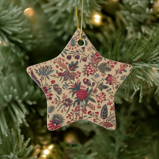 Blume Blumentapestes Needlework Art Keramik Ornament (Baum)