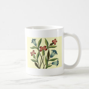 Blume Blumenwallpaper Art Nouveau Hübsch Kaffeetasse