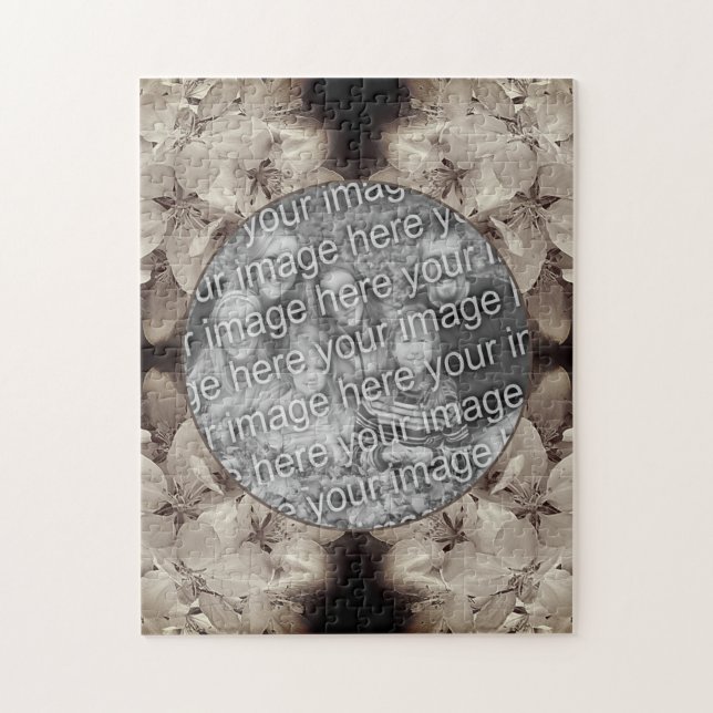 Blume Blüten Abstrakt Foto hinzufügen Puzzle (Vertikal)