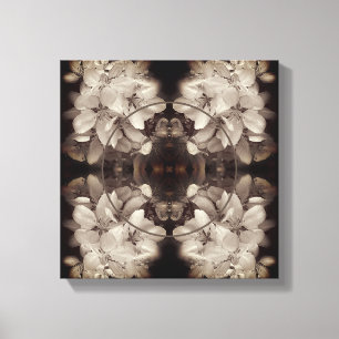 Blume Blüten Vintag Erstellen Sie Ihr eigenes Foto Leinwanddruck