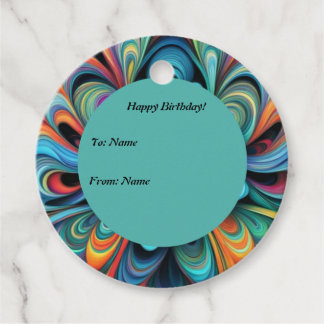 Blume Boho Geschenkanhänger