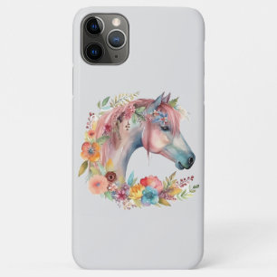 Blume Boho Horse Pastel Case-Mate iPhone Hülle