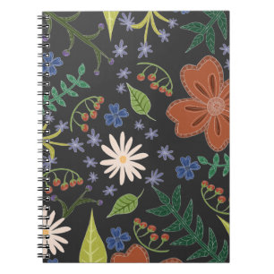 Blume Boho Indie Hippie Aästhesie Original Notizblock