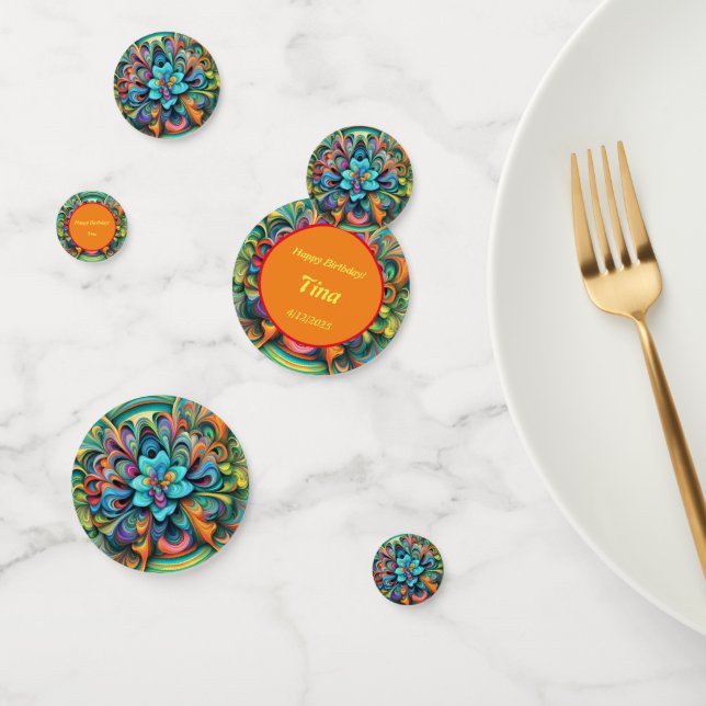 Blume Boho Konfetti (Gruppe)