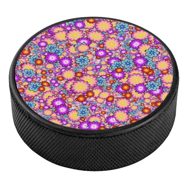 Blume-Bombe1 Eishockey Puck (3/4)