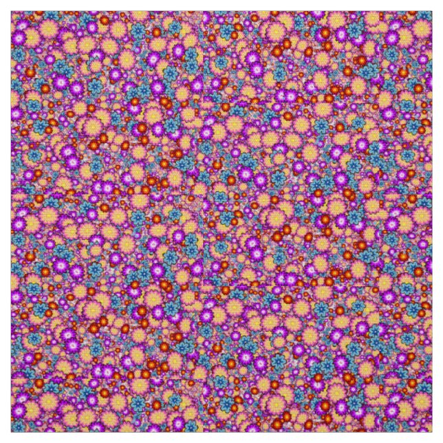 Blume-Bombe1 Stoff (Muster)