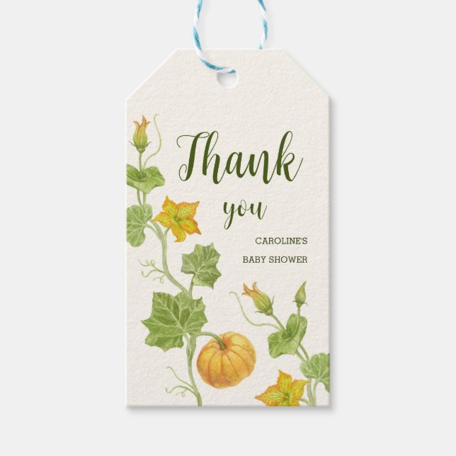 Blume botanisch geschenkanhänger (Vorderseite)