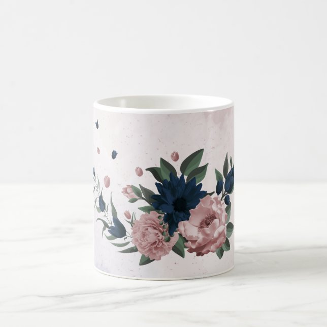 Blume botanisch kaffeetasse (Mittel)