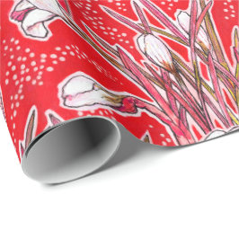 Blume Botanischer Blumenstrauß Geschenkpapier