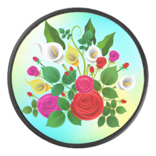 Blume Bouquet-47149 Eishockey Puck