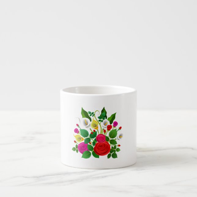Blume Bouquet-47149 Espressotasse (Vorderseite)
