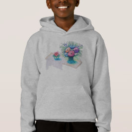 Blume Bouquet farbenfroh und lebhaft. Hoodie