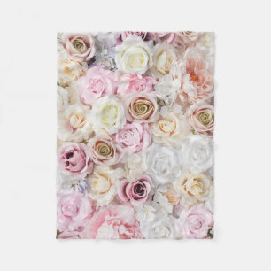 Blume Bouquet Fleecedecke