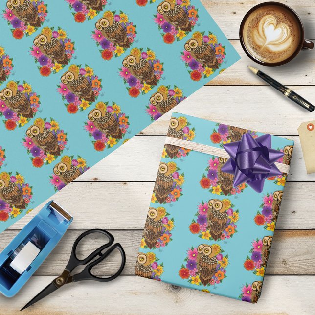 Blume Bouquet Geschenkpapier (Von Creator hochgeladen)