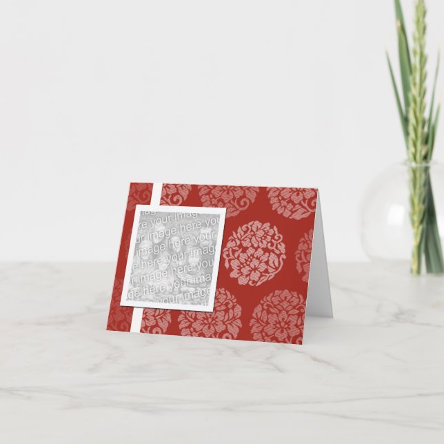 Blume Bouquet Grußkarten Feiertagskarte (Vorderseite)