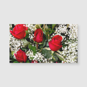 Blume Bouquet Magnetkarte