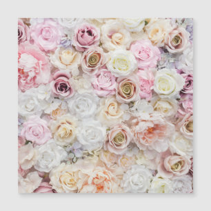 Blume Bouquet Magnetkarte
