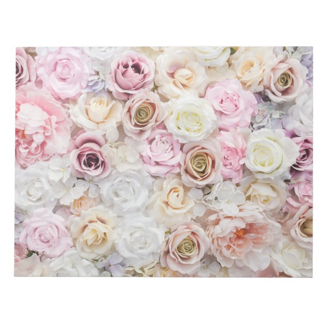 Blume Bouquet Notizblock (Vorderseite)