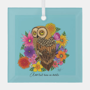 Blume Bouquet Ornament Aus Glas