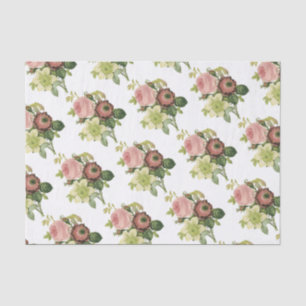 Blume Bouquet Pattern Seidenpapier