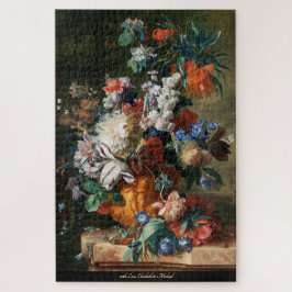 Blume Bouquet Vintage Malerei Kinderspielplatz Puzzle