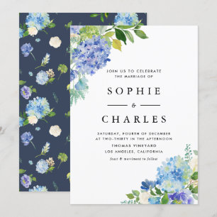 Blume Bouquet Wedding Einladung