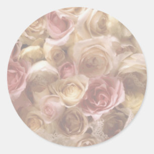 Blume Bouquet Wedding Einladungen Umschlag Aufkleb Runder Aufkleber