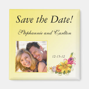 Blume Bouquet Wedding Magnet
