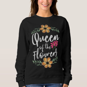 Blume Bouquets Königin der Blume Florist Sweatshirt