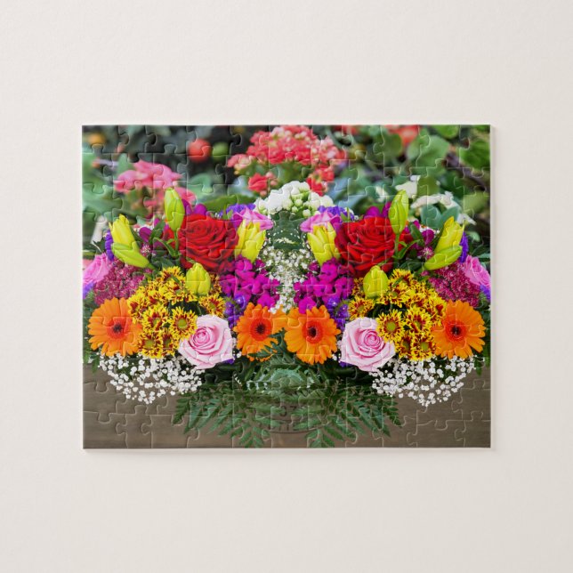 Blume Box Floral Jigsaw Puzzle (Horizontal)